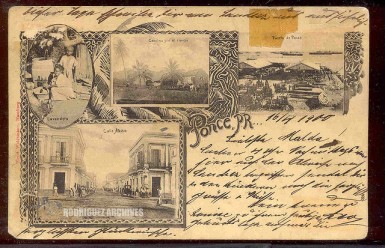 postcard circa 1900 ponce